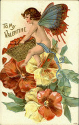 To My Valentine Postcard