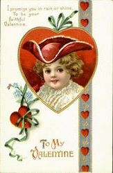 To My Valentine Postcard