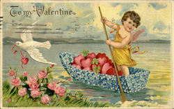 To My Valentine Postcard