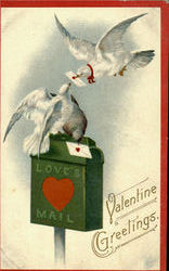 Valentine Greetings Postcard