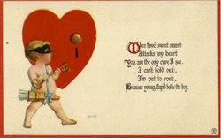 Cupid Key Postcard