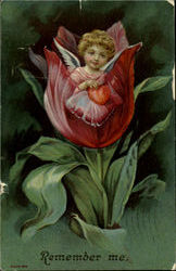 Remember Me Cupid Postcard Postcard