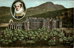 Holyrood Palace & Arthurs Seat Postcard