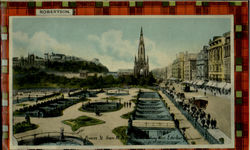 Princes St. From N British Hotel Looking West Postcard