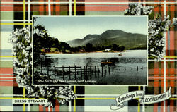 Rhu Farm And Ben Lomond, Loch Lomond Postcard