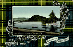 Inchtavanach And Swan Islands, Loch Lomond Postcard