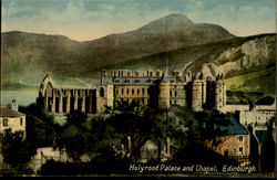 Holyrood Palace And Chapel Postcard