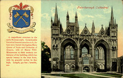 Peterborough Cathedral Postcard