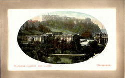 National Gallery And Castle Postcard