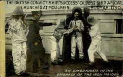 The British Convict Ship Success Postcard