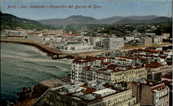 Ensancha Del Barrio De Gros Postcard