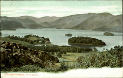 Derwentwater From Castlet Postcard