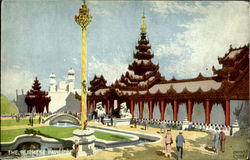 The Burmese Pavilion Postcard