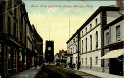 Hobe Hotel And Clock Tower Postcard