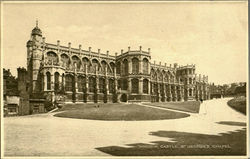 Windsor Castle St. George's Chapel Postcard