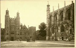 The Chapel & School Yard, Eton College Postcard