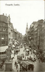 Cheapside London, England Postcard Postcard