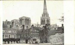 Chichester Cathedral England Postcard Postcard