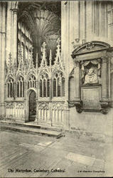 The Martyrdom Canterbury Cathedral England Postcard Postcard