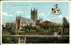 Worcester Cathedral Postcard