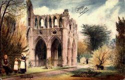 Dryburgh Abbey Postcard