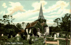 Stoke Poges Church Postcard