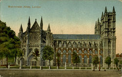 Westminster Abbey Postcard