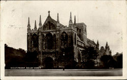 Westfront Selby Abbey England Postcard Postcard