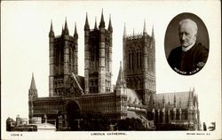 Lincoln Cathedral England Postcard Postcard