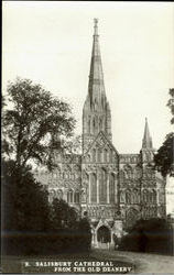 Salisbury Cathedral From The Old Deanery Postcard