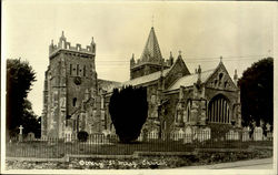 Ottery St. Mary Church Postcard