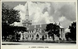 St. Andres Cathedral Store England Postcard Postcard