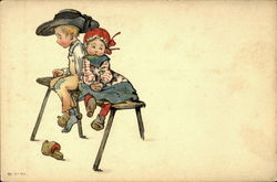 Children Postcard