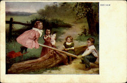 See-Saw Postcard