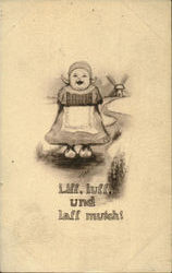 Liff Luff Und Laff Mutch! Postcard