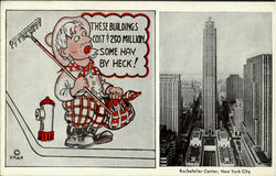 Rockefeller Center Postcard