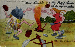 The First Quarrel Postcard