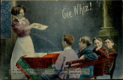 Gee Whiz! Postcard