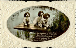 Many Happy Returns Postcard