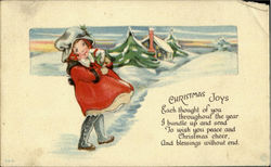 Christmas Joys Postcard