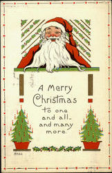 A Merry Christmas Postcard