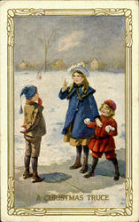 A Christmas Truce Postcard