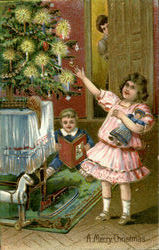 A Merry Christmas Postcard