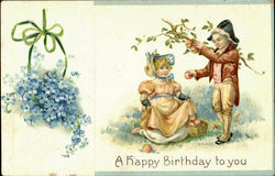 A Happy Birthday To You Postcard