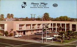 Phoenix Downtown Travelodge, 402 West Van Buren Arizona Postcard Postcard