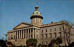 The Beautiful South Carolina State Capitol Postcard