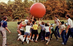 Big Ball, 2200 Blue Mt. Parkway Postcard