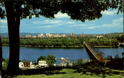 West Shore Of Susquehanna River Harrisburg, PA Postcard Postcard