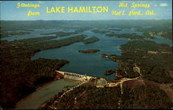 Greetings From Lake Hamilton Postcard