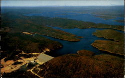 Blakely Mountain Dam And Lake Ouachita Postcard